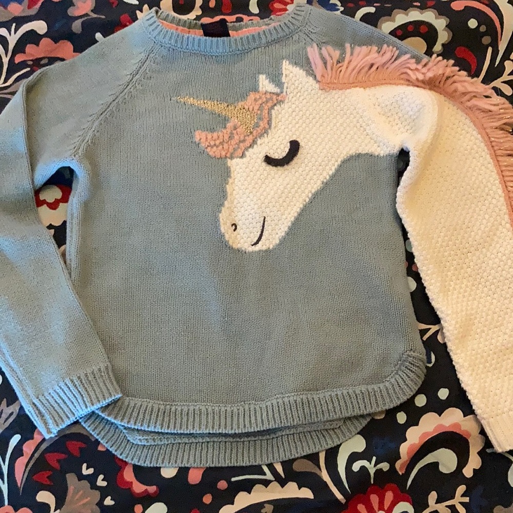 Cynthia Rowley Unicorn Sweater NWOT